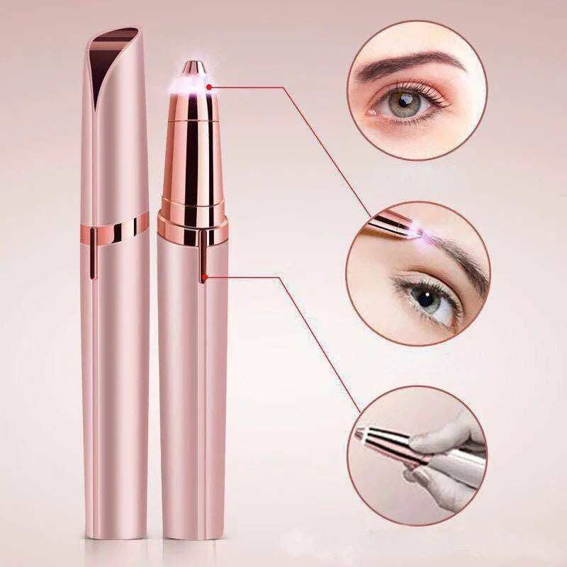 Эпилятор для бровей Maquiagem Profissional Completa Trymer Do Brwi Brow Trimmer For Rasoir Visage Femme Make Up Eye Brow Shaper