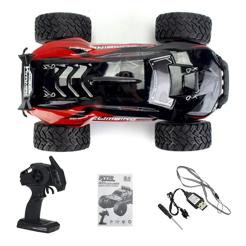KY-2011A 1:16 25 км/ч 4WD радиоуправляемая машина со светодиодами, дистанционное управление, высокоскоростные игрушки для дрифта, монстр-трак, для мальчиков и девочек, рождественский подарок