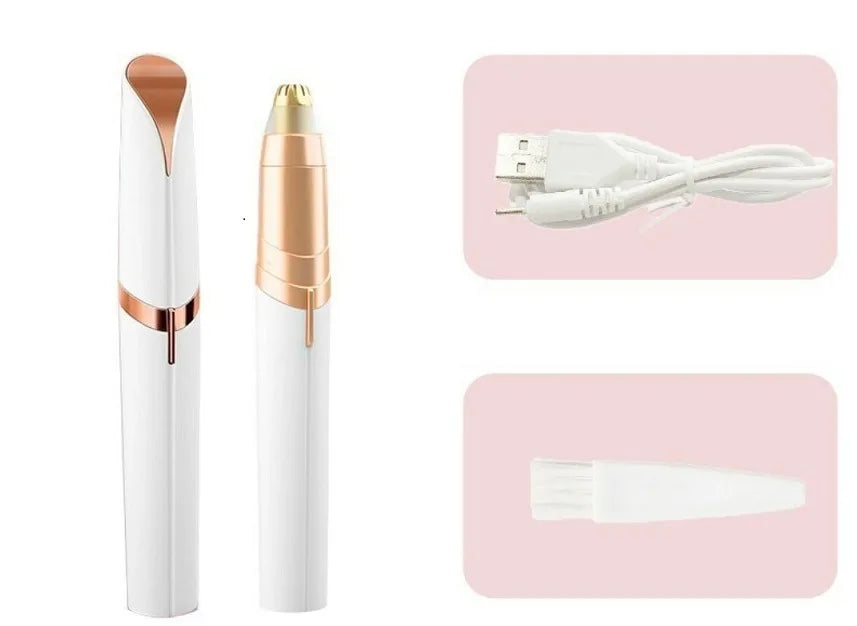 Эпилятор для бровей Maquiagem Profissional Completa Trymer Do Brwi Brow Trimmer For Rasoir Visage Femme Make Up Eye Brow Shaper