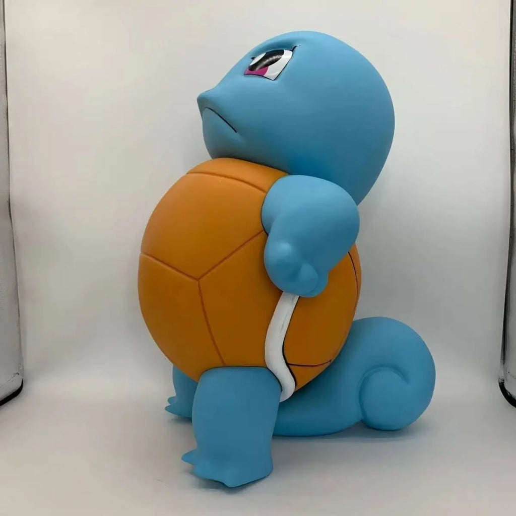 Игрушка-водораспылитель Pokemon Squirtle большого размера, симпатичная черепашка Дженни, аксессуар для автомобиля, популярная аниме-модель, коллекционная ручная фигурка