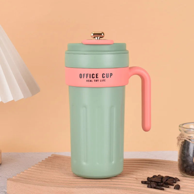 Новый интеллектуальный дисплей температуры из нержавеющей стали, прилагающийся к стакану для воды, кофейной чашке, портативному термосу для питья на веревке