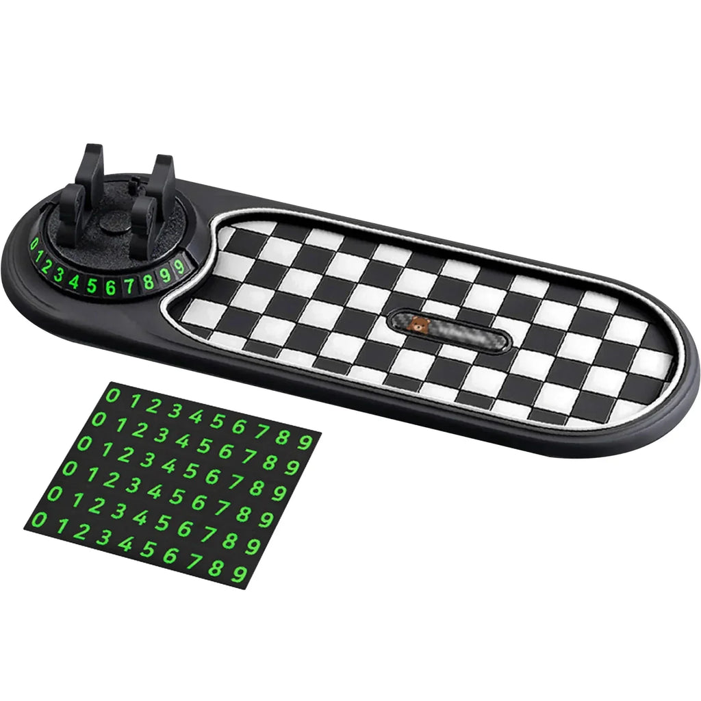 Держатель для телефона, противоскользящий коврик, держатель для приборной панели с вращением на 360°, держатель для мобильного телефона, ключей, солнцезащитных очков