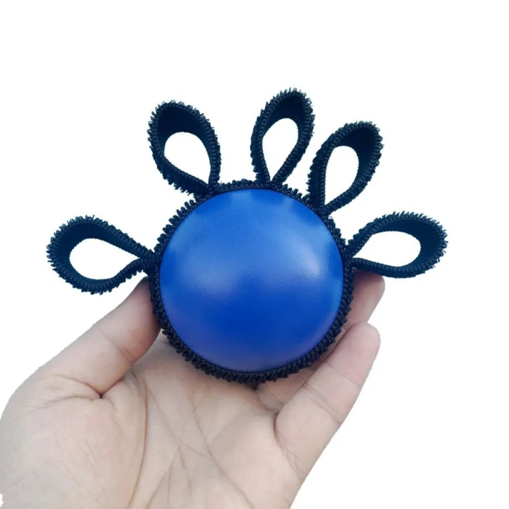 Мяч для пальцев круглой формы, эргономичный мяч для упражнений на запястье, мяч для тренировки предплечья и ловкости рук