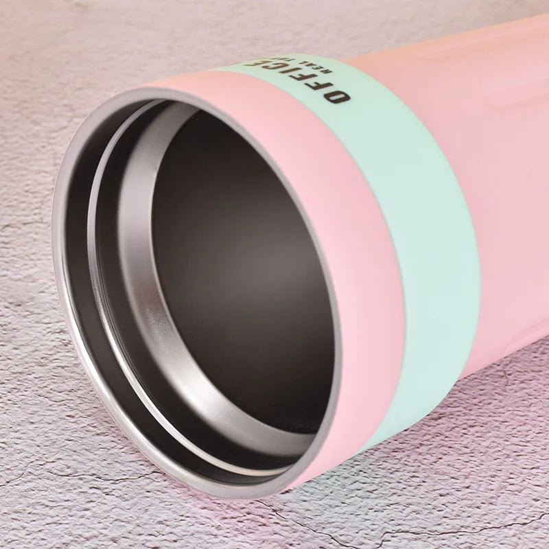 Новый интеллектуальный дисплей температуры из нержавеющей стали, прилагающийся к стакану для воды, кофейной чашке, портативному термосу для питья на веревке