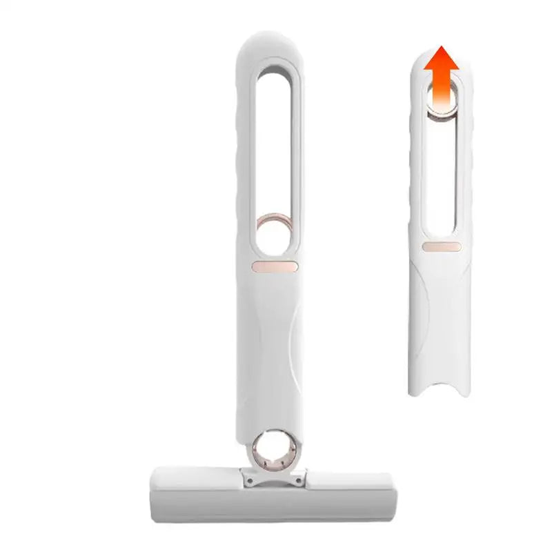 Телескопическая швабра Squeeze Small Mop. Портативная швабра с выжимным лезвием для влажной и сухой уборки. Хозяйственные ведра и аксессуары. Уборка и