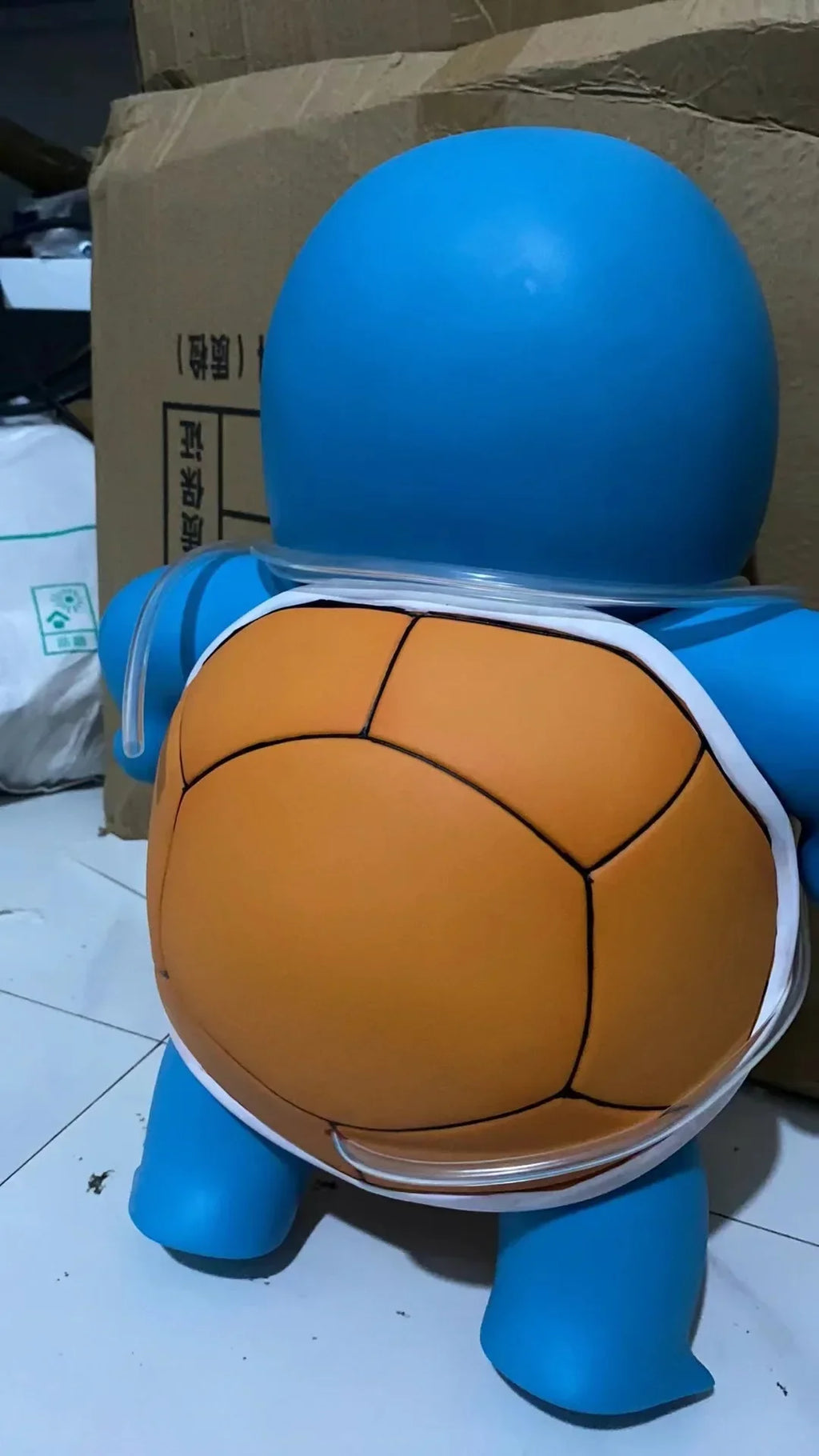 Игрушка-водораспылитель Pokemon Squirtle большого размера, симпатичная черепашка Дженни, аксессуар для автомобиля, популярная аниме-модель, коллекционная ручная фигурка