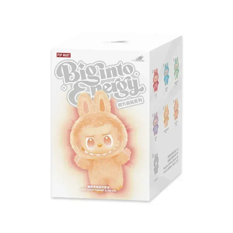 POP MART THE MONSTERS Big into Energy Series Виниловая плюшевая коробка с загадкой, сумка-тайна, игрушки, кукла, милая фигурка, украшения, подарок