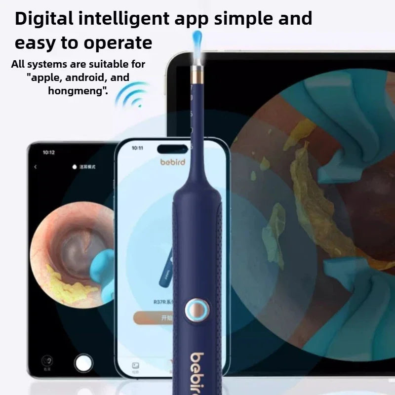 Xiaomi Bebird Visual Ear Cleaner HD Clipable Tweezers Ear Picker Wireless Cleaning Endoscope Home Visual Ear Scoop with Camera
