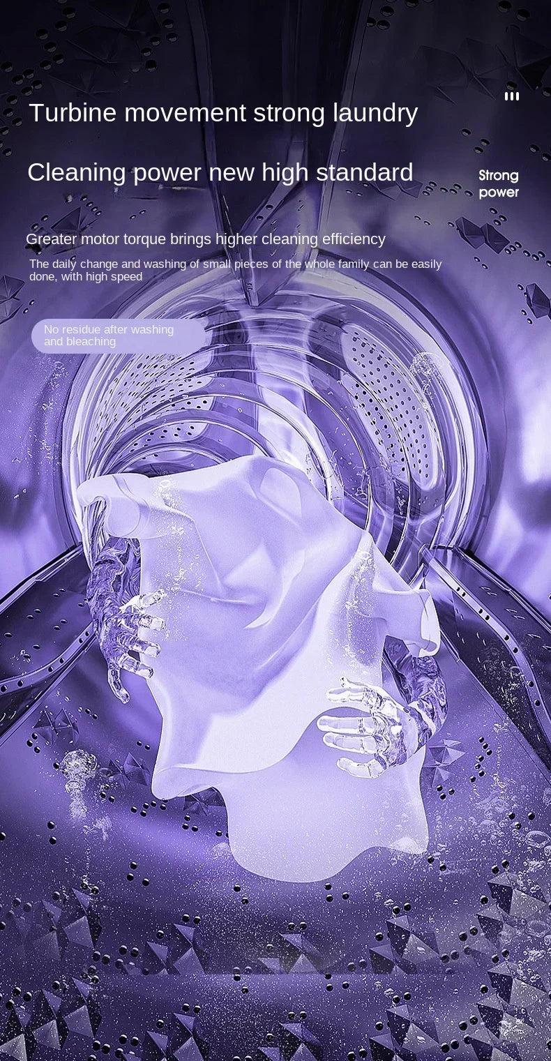 Портативная стиральная машина 9 л, маленькая, складная, с центрифугой для носков, нижнего белья, трусов, мини-стиральная машина для бытовой стирки